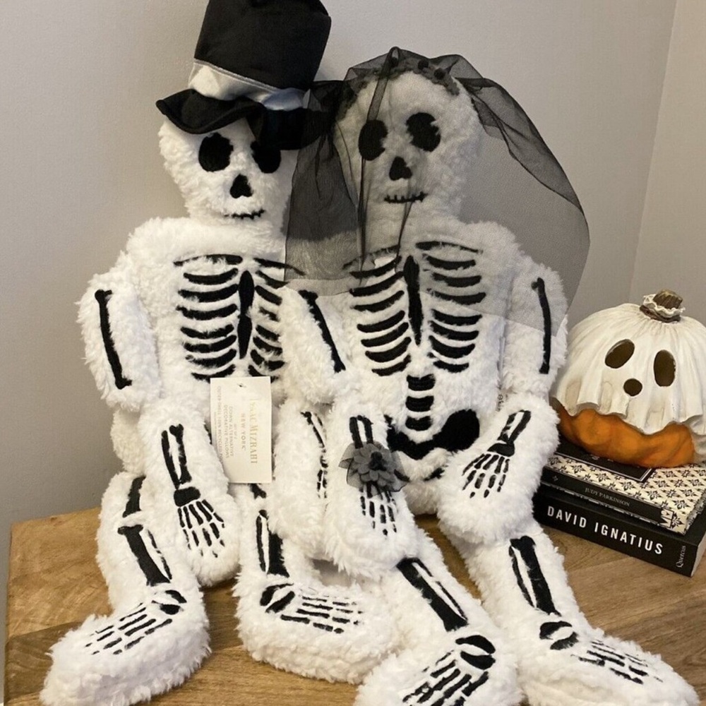 Isaac Mizrahi Skeleton Pillows